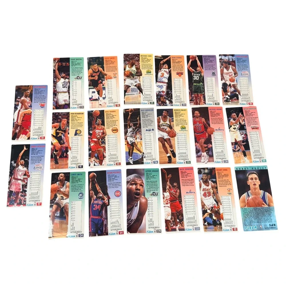 Fleer 1993-94 NBA Jam Session Basketball Cards Lot 20 Tall Boy Vintage Mens